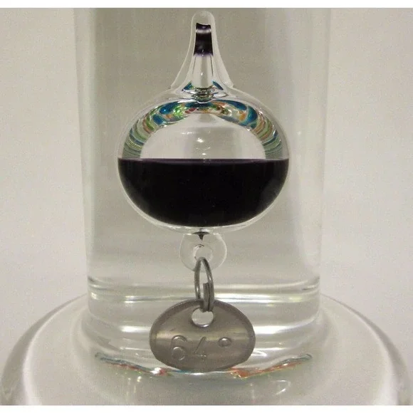 Classroom Student Glass Galileo Thermometers Liquid Density Temperature Display - Picture 4 of 9